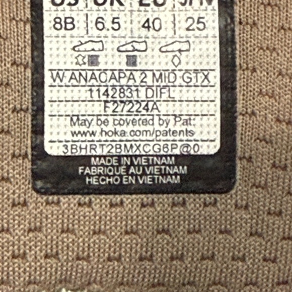 HOKA ANACAPA 2 MID GTX (WOMEN'S) - DUNE/ICE FLOW - Picture 9 of 12